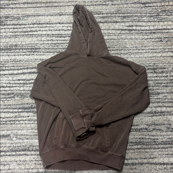 h:ours Taupe Hoodie - Picture 1 of 3